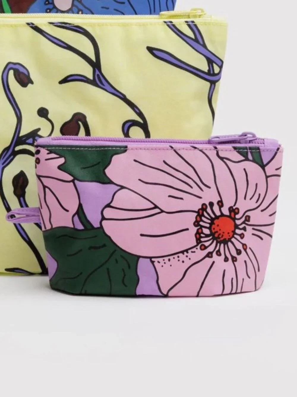 NWOT Baggu Go Pouch Small - Pink Poppy